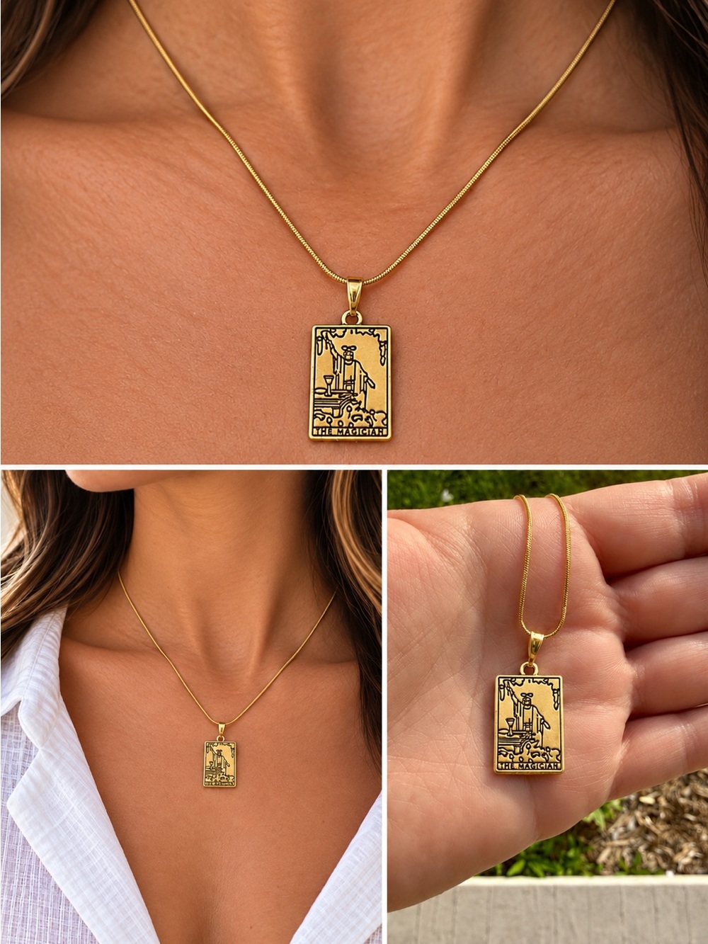 The Magician ✨ Tarot Card Necklace